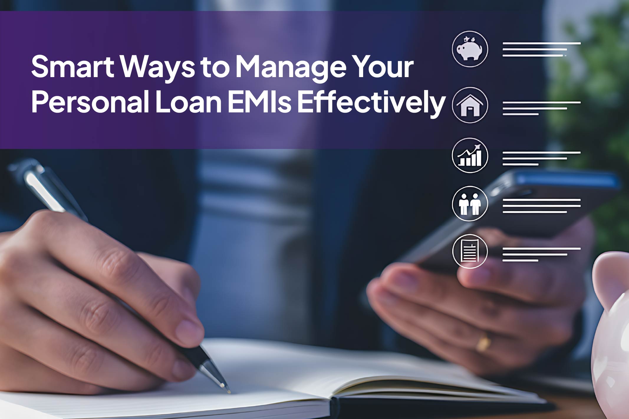 Smart Ways to Manage Your Personal Loan EMIs Effectively
