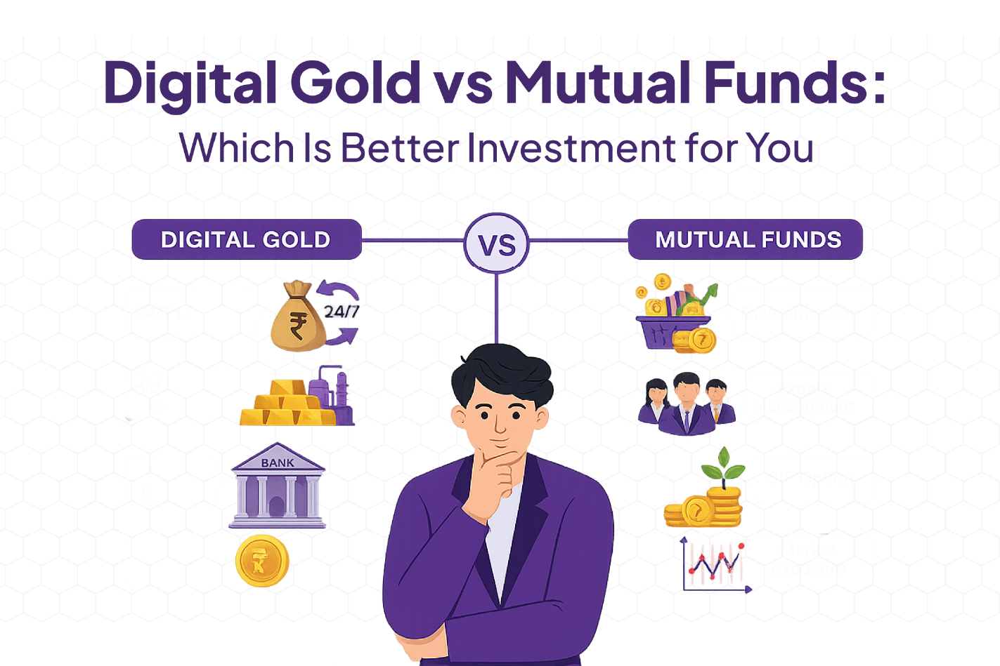 Digital Gold vs Mutual Funds Which Is Better Investment for You.