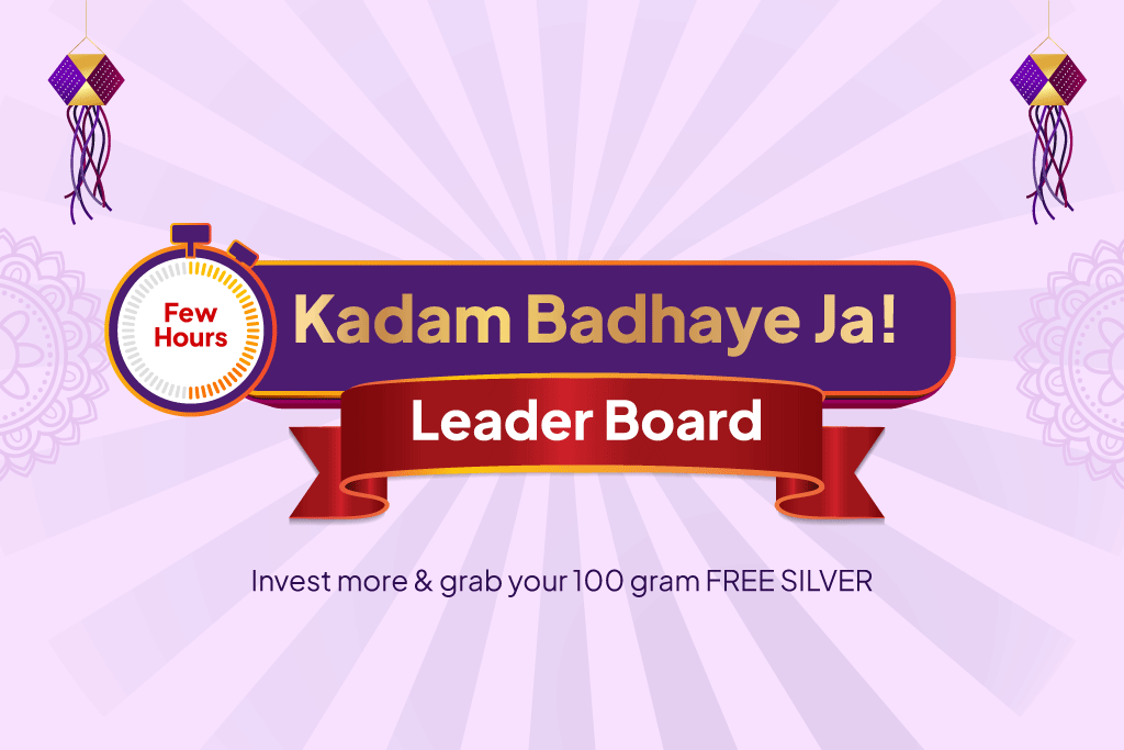 Kadam Badhaye Ja Digital Gold Leaderboard on FatakPay app showing user ranks and investment streaks.