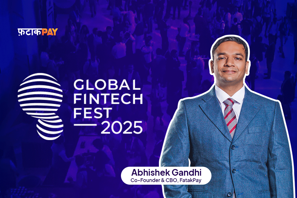 Abhishek Gandhi, Co-founder of FatakPay, shared insights on fintech innovation at GFF 2025.