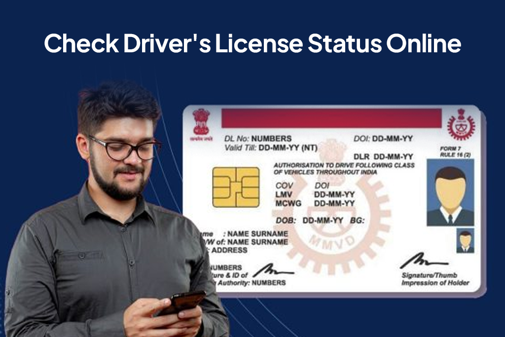 Check Driving Licence status online