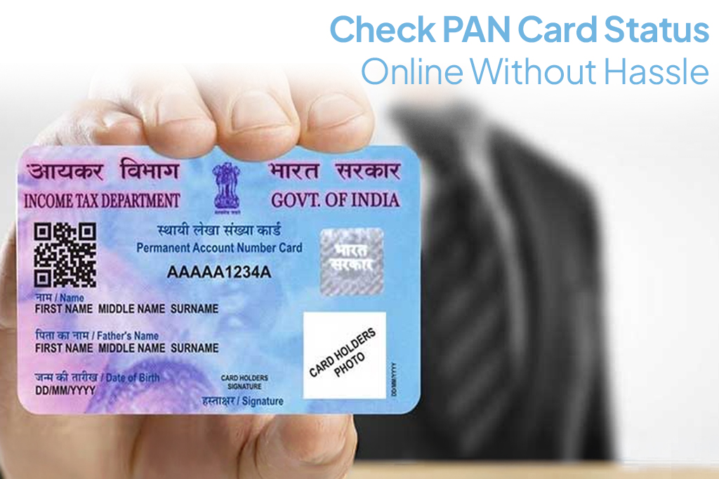 Check Pan card status online