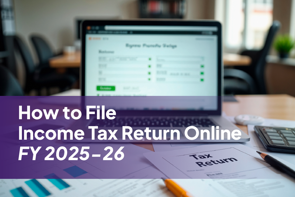 How to file income tax return online for FY 2026-27.