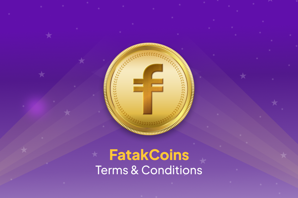 Fatakcoins - Terms and Conditions.