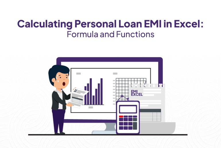 Calculating Personal Loan EMI with Excel.