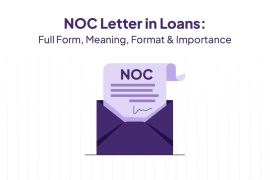 NOC Letter in Loans